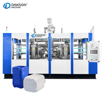 kupować Całkowicie automatyczny 20L Jerry Can Podwójna stacja butelka HDPE Jerry Can Blowing Making Tank Container Jar Jug Extrusion Blow Molding Machine online manufacture