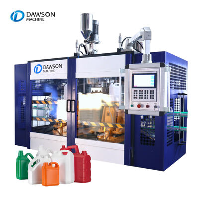 kupować 85mm Śruby średnica 110kN siła mocowania Plastic Hdpe pralnia detergent butelka tworząca wytłaczanie Blow Moulding Machine online manufacture