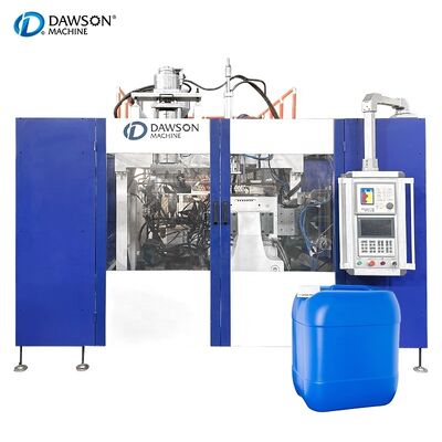 kupować Wydajność 130 kg na godzinę Plastikowa maszyna do dmuchania jerrycan Jednostacja Jednostojąca głowica z chińskim Panelem operacyjnym w języku angielskim online manufacture