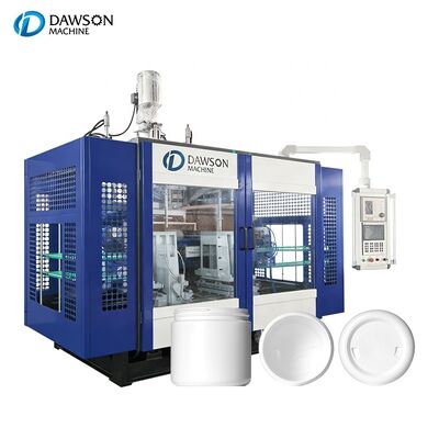 kupować Automatyczna maszyna do formowania ciśnieniowego z mocą ogrzewania głowicy ciśnieniowej 8kw dla 1L-5L chemicznie odpornych słoików HDPE szerokoustnych online manufacture