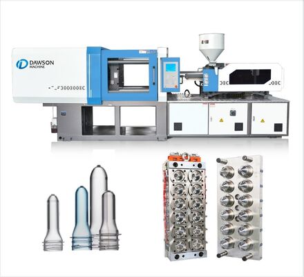 kupować Wysokiej wydajności maszyna do formowania wtryskowego preformy PET z odległością 720 mm pomiędzy sztablikami i układem hydraulicznym online manufacture