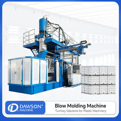 kupować Użyte 1000L IBC Extrusion Blow Molding Machine z wysoką wydajnością i konstrukcją głowicy akumulatora online manufacture