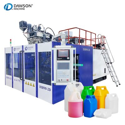 kupować Automatyczna maszyna do rozdmuchiwania z wytłaczaniem dla kanistrów HDPE o pojemności 5L 10L 20L 30L o wysokiej wydajności online manufacture