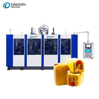 buy Podwójna stacja HDPE Jerry Can Blow Moulding Machine Plastic Blow Moulding Machines for Lubricant Oil Container Production online manufacture