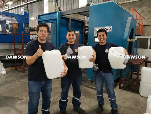 kupować 25l Hdpe Plastic Jerry Can Tank Container Drum Extrusion Blowing Mould Blow Molding Machine online manufacture