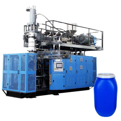 kupować 60L 120L 220L Open Top Barrel Drum Blow Molding Making Machine 55 Gallon Plastic Accumulator Type Die Head Blow Molding online manufacture