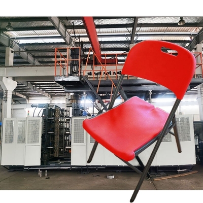 Plastikowa składana automatyczna maszyna do rozdmuchiwania Przenośne krzesło 380V z metalowymi częściami