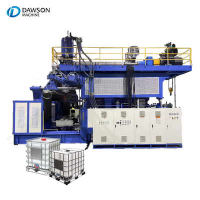 Chemiczne podwójne warstwy IBC Zbiornik Blow Moulding Machine Plast Litro HDPE 1000L 220L 55 Gallon Maszyny do produkcji