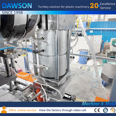 Wysokiej prędkości HDPE 5L Jerrycan Plastic Extrusion Blow Molding Machine