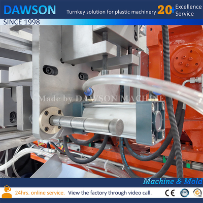 Wysokiej prędkości HDPE 5L Jerrycan Plastic Extrusion Blow Molding Machine