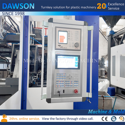 Automatyczne 20l Blow Moulding Plastic Drum Canister Making Machine Plastic Jerry Can Extrusion Blow Moulding Machine