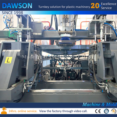 Automatyczne formowanie butelek z tworzyw sztucznych HDPE Jerry Can ADblue Canister Extrusion Blow Molding Machine