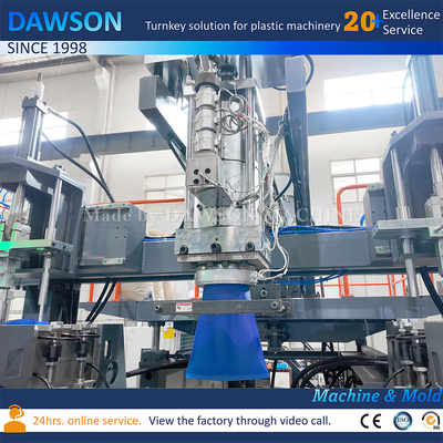Automatyczne formowanie butelek z tworzyw sztucznych HDPE Jerry Can ADblue Canister Extrusion Blow Molding Machine