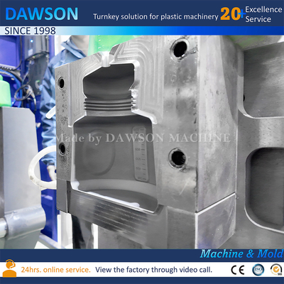 HDPE szeroką szyję Medical Chemical Package Plastic 1400ml butelka Extrusion Blow Moulding Machine