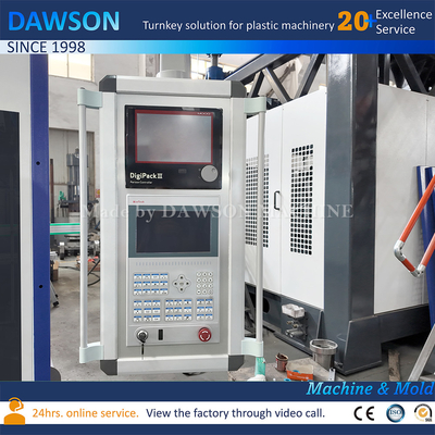 Wysokiej prędkości 2L 3L Jerrycan Blow Moulding Machine Butelka wytwarzania ekstruzji Plastic Blow Moulding Machine