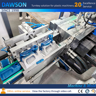 Wysokiej prędkości 2L 3L Jerrycan Blow Moulding Machine Butelka wytwarzania ekstruzji Plastic Blow Moulding Machine