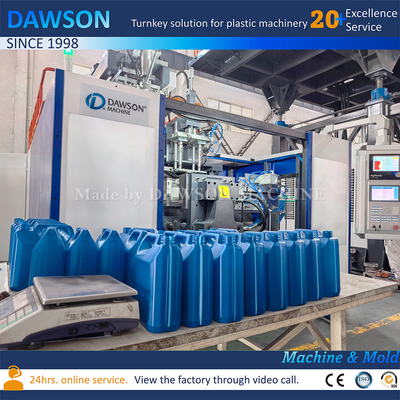 Wysokiej prędkości 2L 3L Jerrycan Blow Moulding Machine Butelka wytwarzania ekstruzji Plastic Blow Moulding Machine