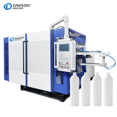 HDPE 500ml 900ml Podwójna stacja Cztery głowice tłoczenia tłoczenia
