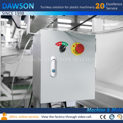 Automatyczne dwustanowiskowe dwugłowicowe maszyny do formowania rozdmuchowego z ekstruzją butelek na środki chemiczne do prania i czyszczenia