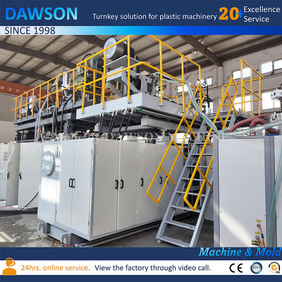 PP PE ABS części zamiennych do samochodów Plastic Airbox Intake Hose 3D Blowing Molding Machine