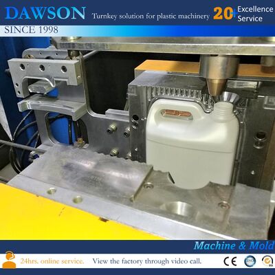 Wytłaczarka do tworzyw sztucznych HDPE PP do produkcji kanistrów 5-litrowych, butelek na olej silnikowy i pojemników chemicznych