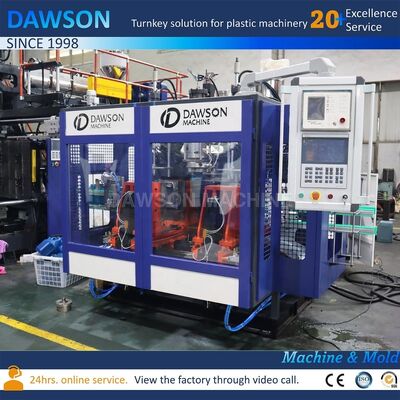 Maszyna do formowania rozdmuchowego 4L 5L PP HDPE do produkcji butelek, beczek i kanistrów na detergenty, olej i mleko