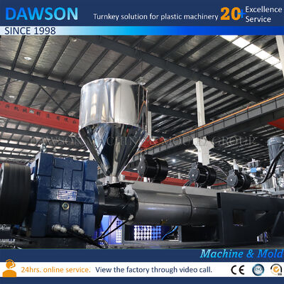 85mm Śruby średnica 110kN siła mocowania Plastic Hdpe pralnia detergent butelka tworząca wytłaczanie Blow Moulding Machine