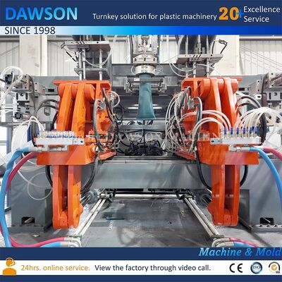 130 kg na godzinę Wydajność Maszyna do formowania wytłaczeniowego dla HDPE 5L Jerrycan High Speed Plastic Manufacturing