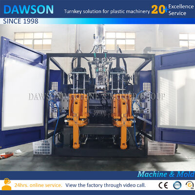 3 szt. śrubowa strefa grzewcza Łatwa obsługa Produkcja Wytłaczarka do formowania z rozdmuchem Maszyny do plastikowych butelek na mleko i wodę