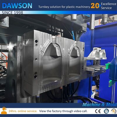 Screw LD Ratio 24 11kw Oil Pump Motor Power HDPE Jerry Can Bottle Blowing Machine 10 15 20 25 30L Extrusion Blow Molding Machine