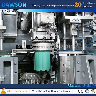 Aluminium z formy z miedzi berylowej 5L 8L 10L maszyna do rozdmuchiwania butelek z tworzywa sztucznego maszyna HDPE czas cyklu 21,6 sekundy