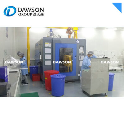 Screw Heating Power 6kw Extrusion Blow Molding Machine for HDPE PP Jerry Can Milk Bottle Lubricant 5L Air Consumption 0.6