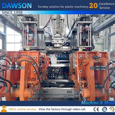 Numer głowicy 1 2 3 4 Plastik 5L 10L Pojemnik na ciecz Kanister Butelka na pestycydy Maszyna do formowania z rozdmuchem Forma Rozmiar płyty 490