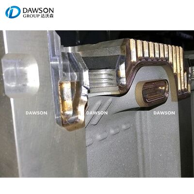 Wydajność maszyny do rozdmuchiwania z pojedynczą lub podwójną stacją: 75 kg na godzinę, do produkcji butelek na smary HDPE o pojemności 2L i 5L