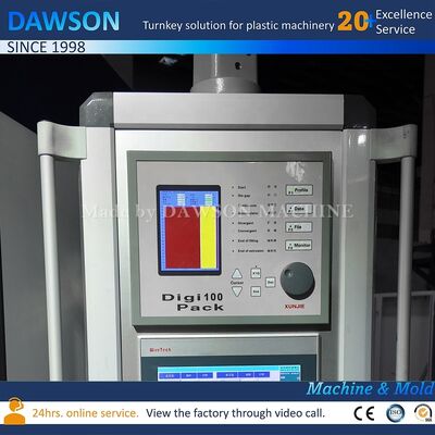 Automatyczna maszyna do formowania z rozdmuchem ekstruzyjnym do tworzyw sztucznych HDPE o wydajności 130 kg/h