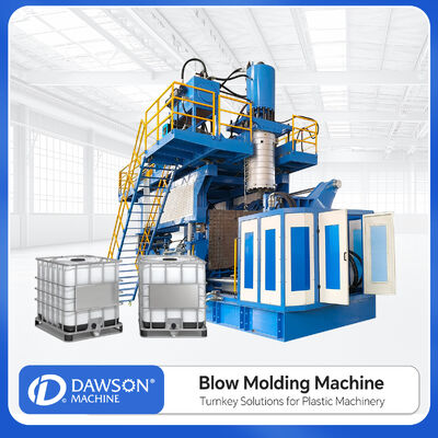 Kosztowo efektywna 1000L IBC Tank Blow Moulding Machine z konstrukcją głowicy akumulatora i servomotorem