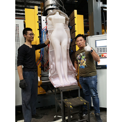 Plastikowy pusty męski żeński manekin biustowy Maszyna do modelowania pełnej długości Maszyna do formowania z rozdmuchiwaniem